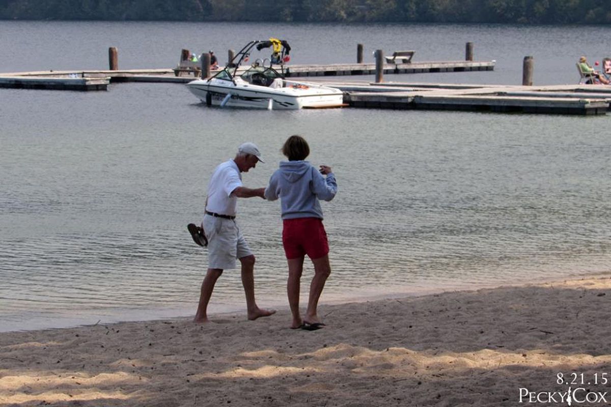 Pecky Cox of Priest Lake Facebook page provides several photos of life in Priest Lake today. Priest Lake is under Level 1 evacuation alert.