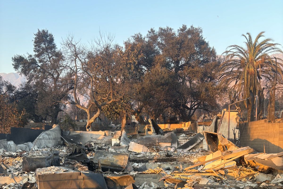 Former Washington State receiver Jamire Calvin lost his family home in the LA Fires.  (Courtesy of Jamire Calvin)