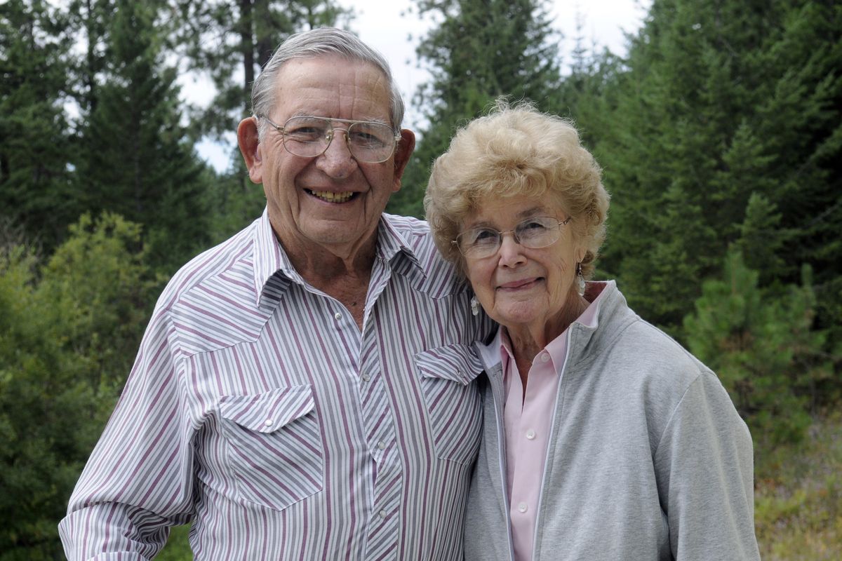 Tom and Louise McKay celebrated their 70th wedding anniversary on Aug. 20 with a luncheon at their daughter’s home in Otis Orchards. (J. Bart Rayniak)