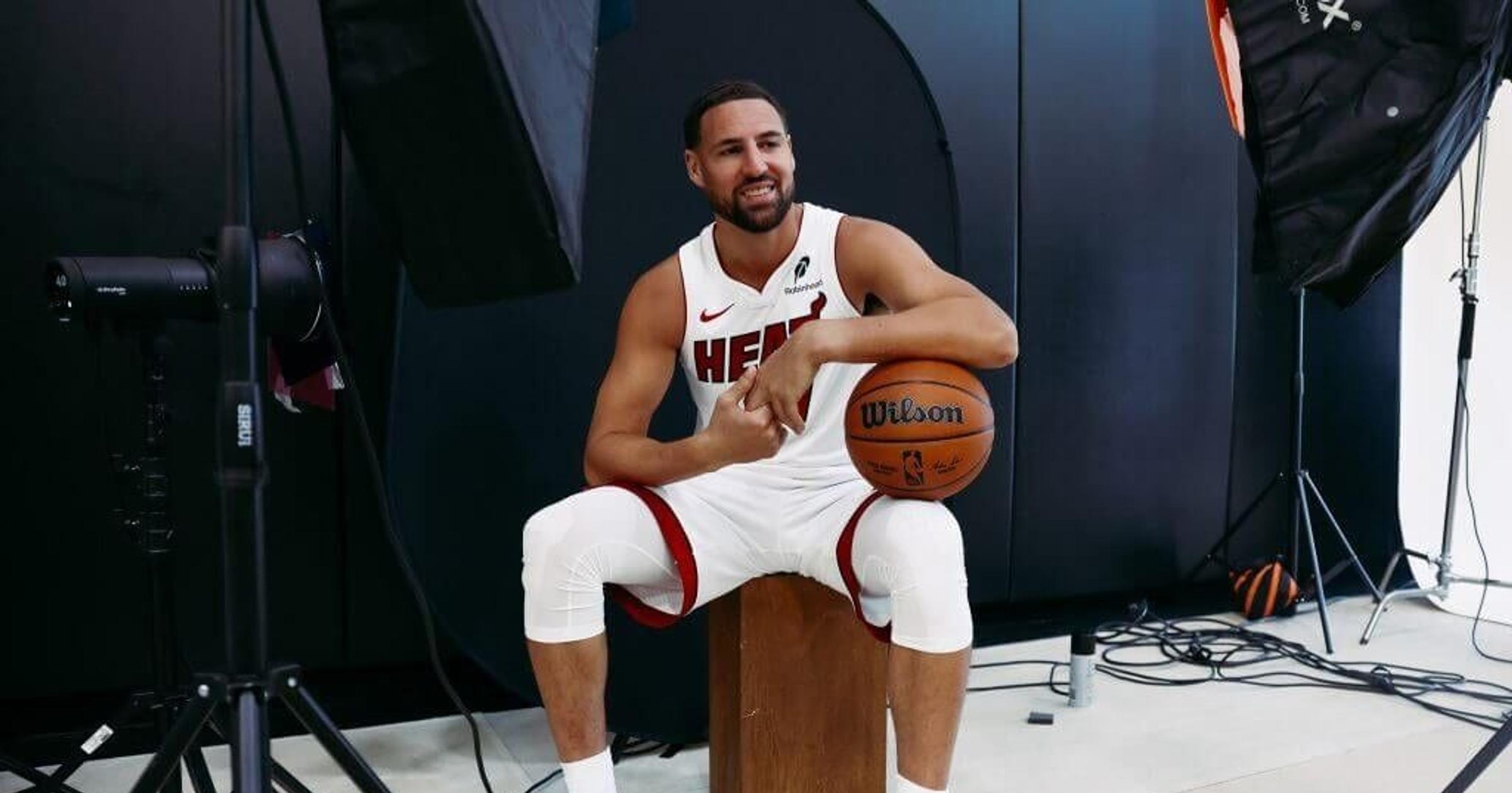 Klay Thompson got emotional telling this Giannis Antetokounmpo story. Now they're teammates in Miami