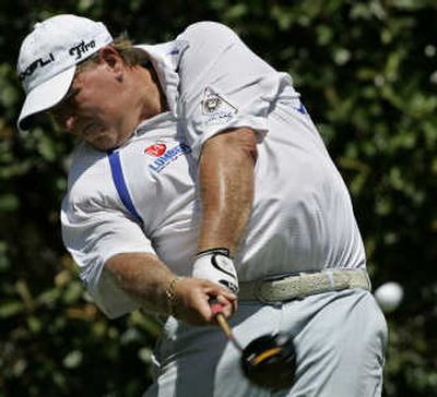 
John Daly shot 3-under-par 67 in the first round Thursday and is two shots behind Graeme Storm at the PGA Championship.Associated Press
 (Associated Press / The Spokesman-Review)