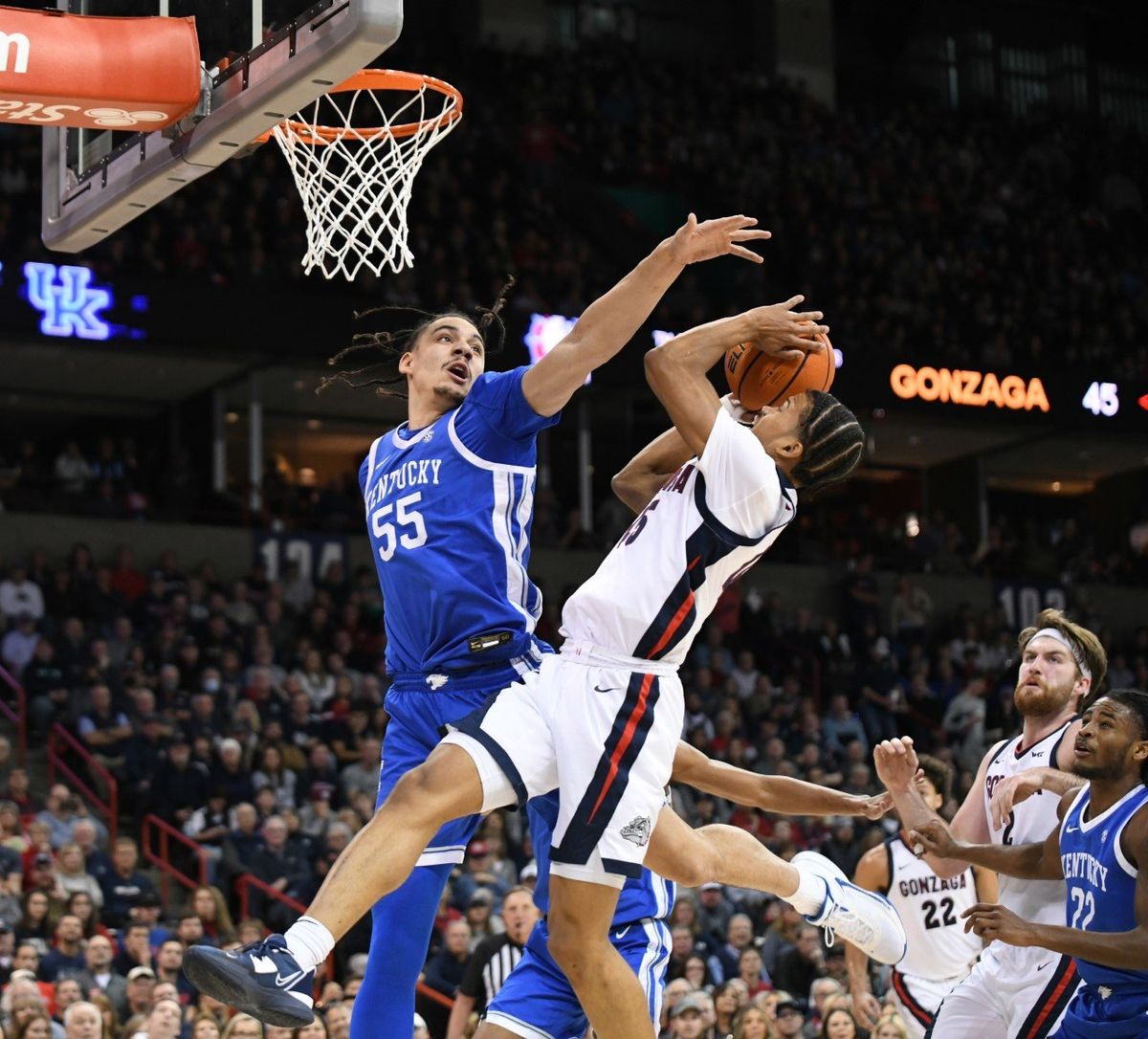 Gonzaga Men Vs. Kentucky (Nov. 20, 2022) - Nov. 20, 2022 | The ...