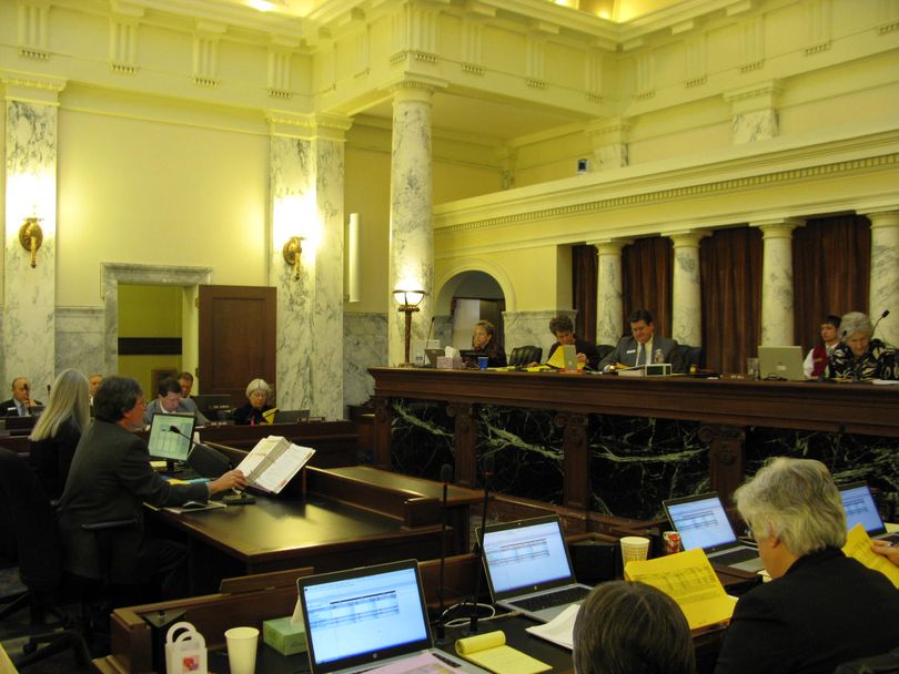 JFAC members set agency budgets on Tuesday morning (Betsy Russell)