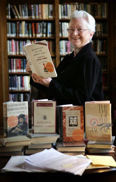 
Glenna Nowell, a retired librarian,  compiles an annual 