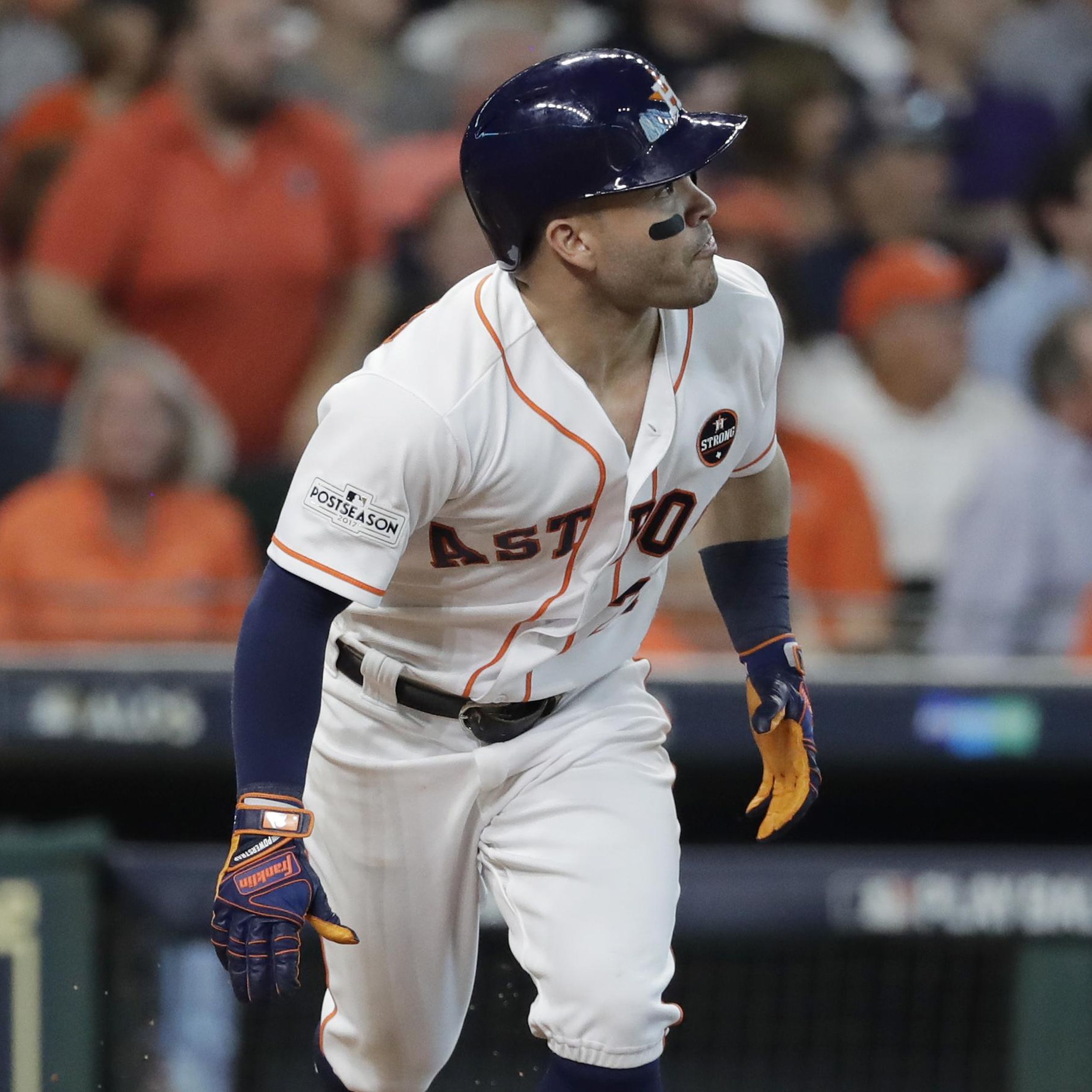 Jose Altuve hits three home runs as Astros take opener from Red