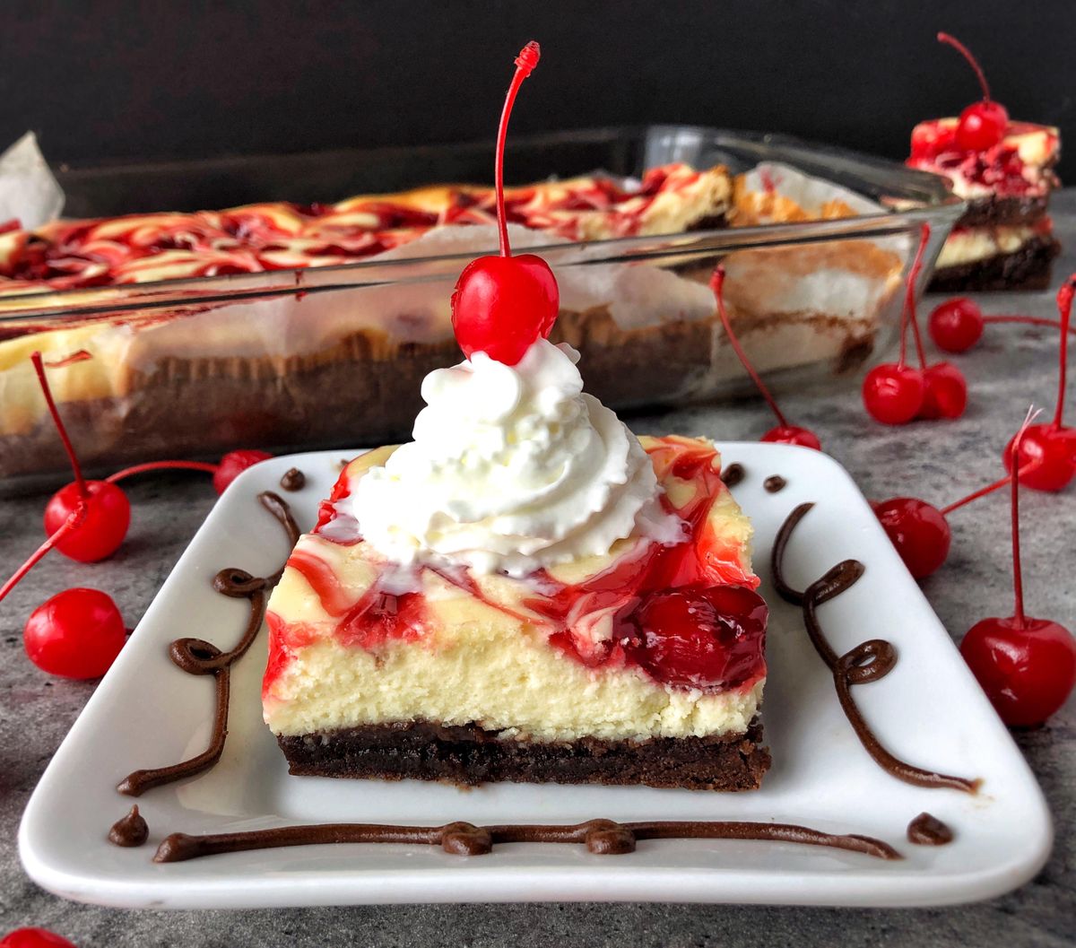 Thursday is National Cherry Cheesecake Day. (Audrey Alfaro / For The Spokesman-Review)