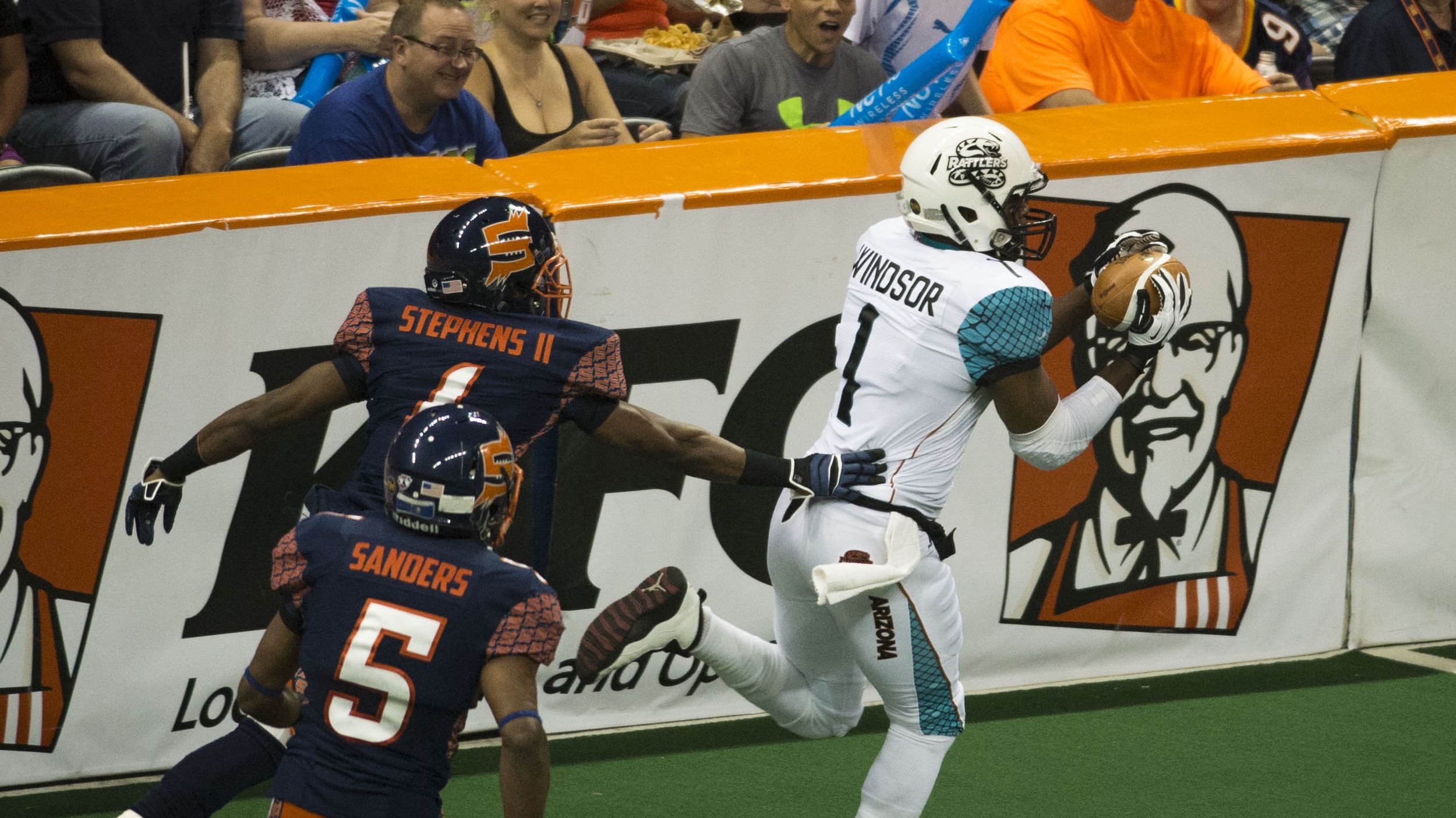 Spokane Shock defeat Arizona Rattlers 73-66 - July 12, 2014