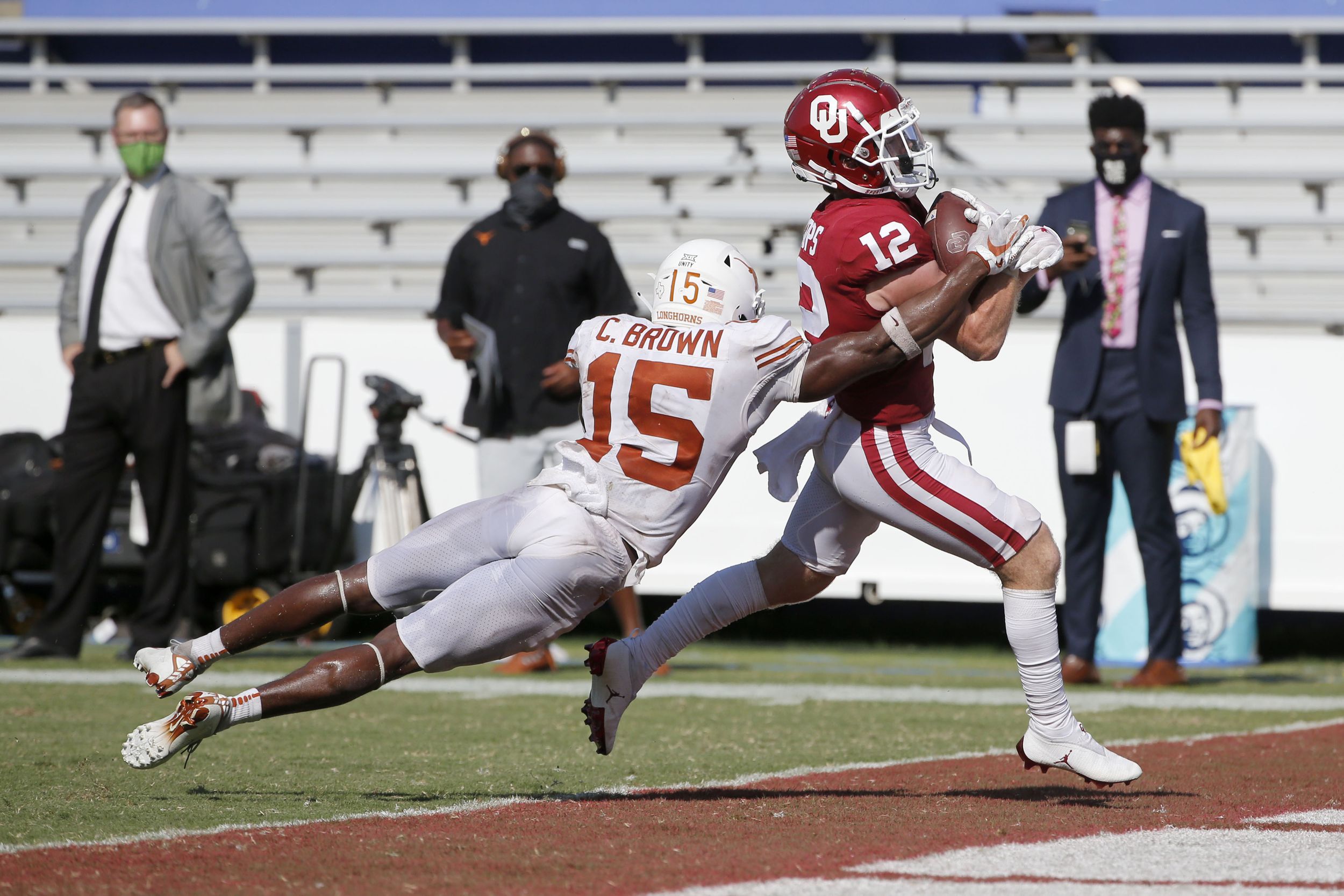 College Football Top 25 Oklahoma Outlasts No 22 Texas 53 45 In 4 overtime Thriller The 