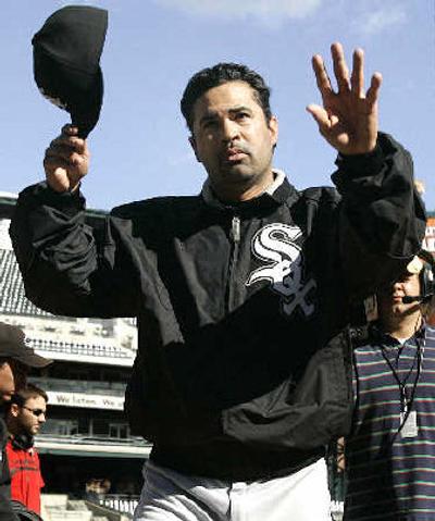 
Manager Ozzie Guillen has seen Chicago through a scare from Cleveland.
 (Associated Press / The Spokesman-Review)