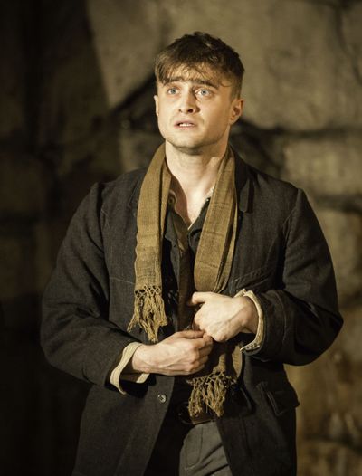 Daniel Radcliffe Performing in “The Cripple of Inishmaan”