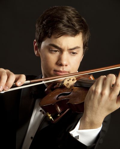 Benjamin Beilman will perform with the Spokane Symphony on Saturday and Sunday.