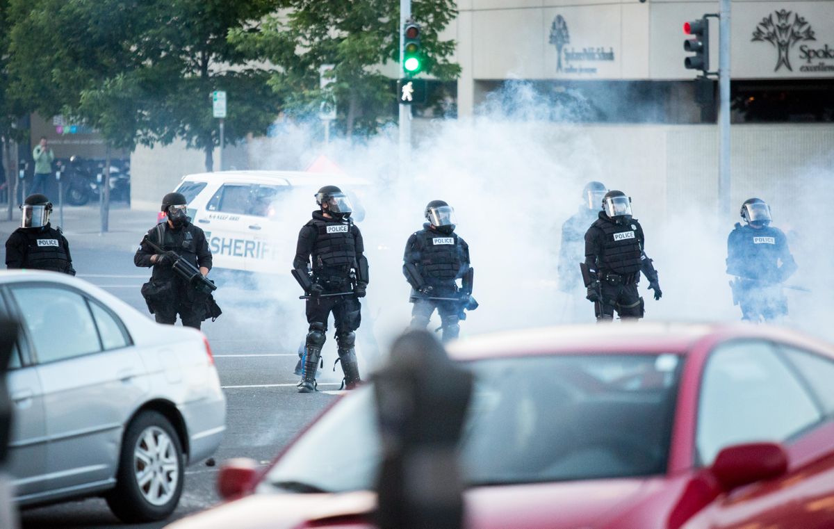 Peaceful protest turns into a riot in Spokane May 31, 2020 The