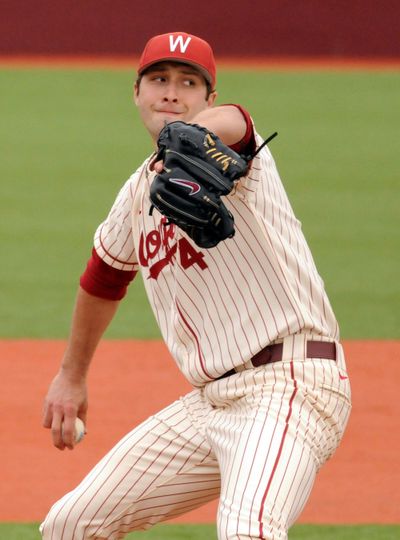 Chad Arnold was drafted by the Dodgers last year but chose to stay at WSU for turned out to be an ill-fated season. (WSU photo)