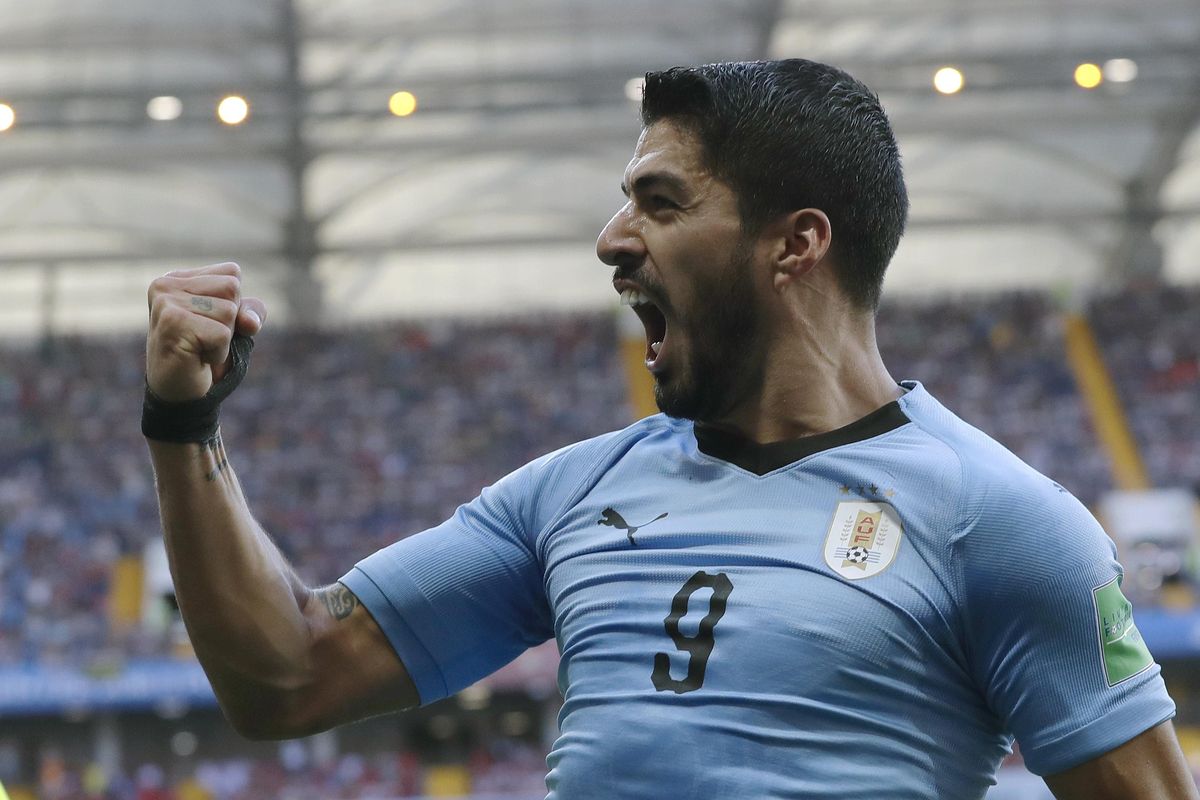 Luis Suarez Sends Uruguay And Russia To Last 16 At World Cup With Win Over Saudi Arabia The Spokesman Review