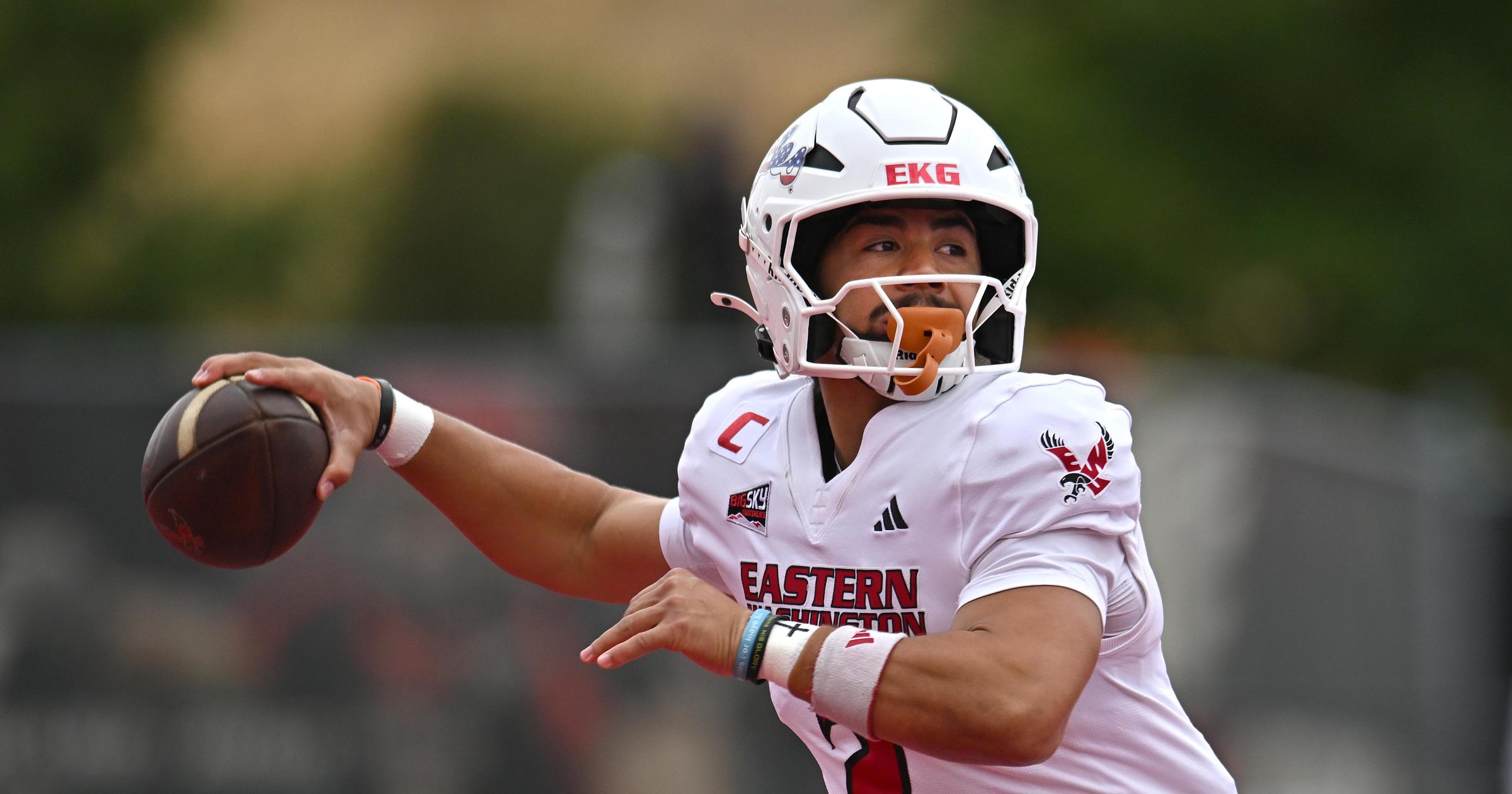 EWU quarterback Nate Bell's progress as a thrower helped secure team win, individual honors