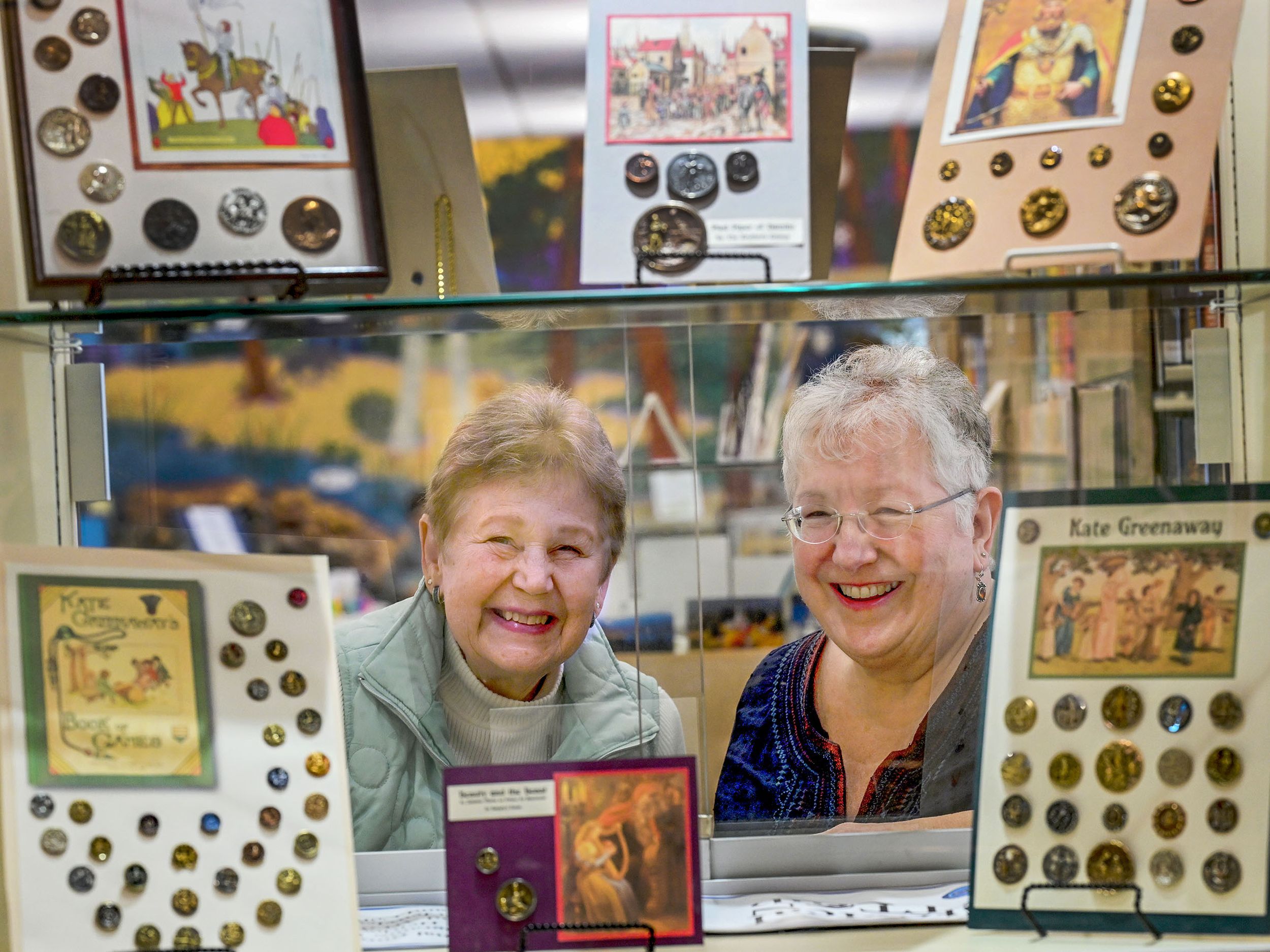 Buttons, buttons, this historical society's got the buttons