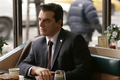 Chris Noth plays police Detective Mike Logan on NBC’s “Law & Order: Criminal Intent.” Noth, who left the original “Law & Order,” apears in his last ‘CI’ episode. (Associated Press / The Spokesman-Review)