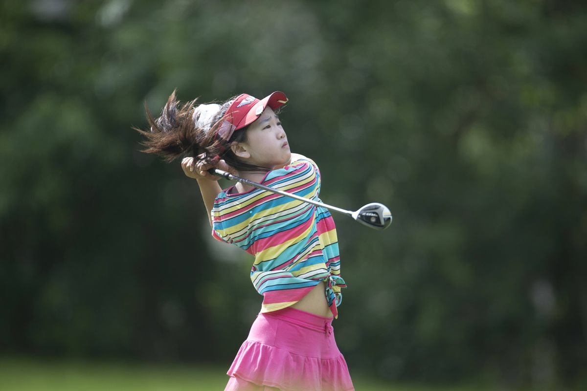 Lucy Li, at age 11, became the youngest player to qualify for U.S. Women’s Open, but nobody told Webb Simpson. (Associated Press)
