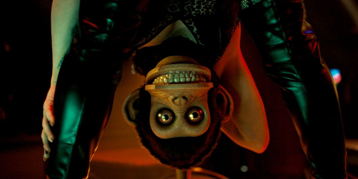 A scene from “The Monkey,” directed by Oz Perkins.  (Neon)