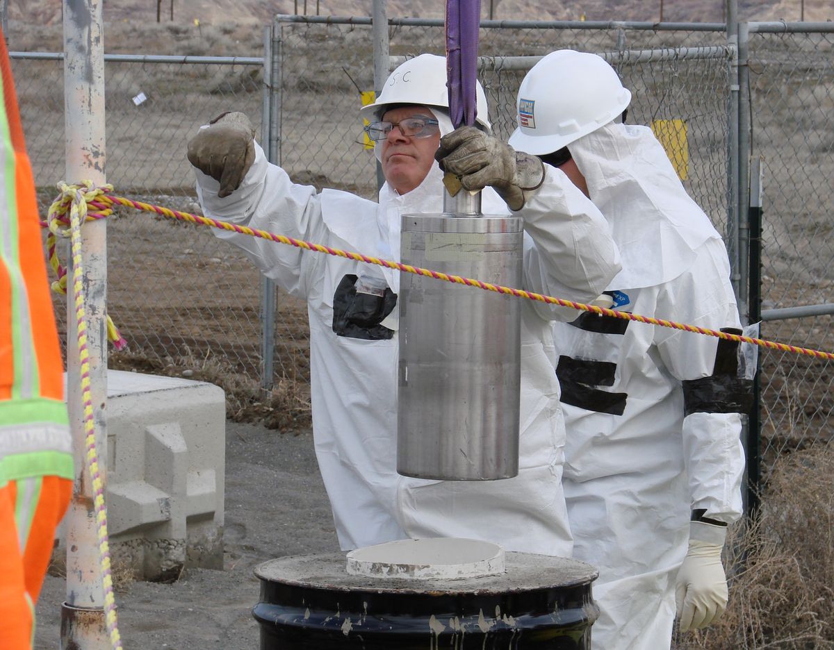 Now: For the past six years, Mike Reed has worked on the Hanford superfund cleanup site.Photo courtesy of Federal Engineers and Contractors (Photo courtesy of Federal Engineers and Contractors / The Spokesman-Review)