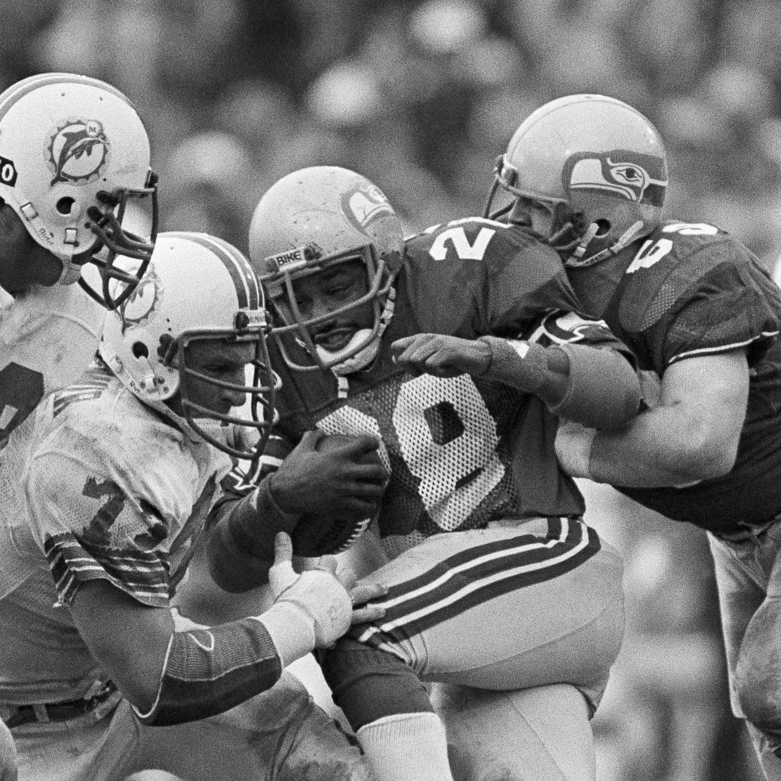 Press Photo Curt Warner Seattle Seahawks Football Running Back - Historic  Images