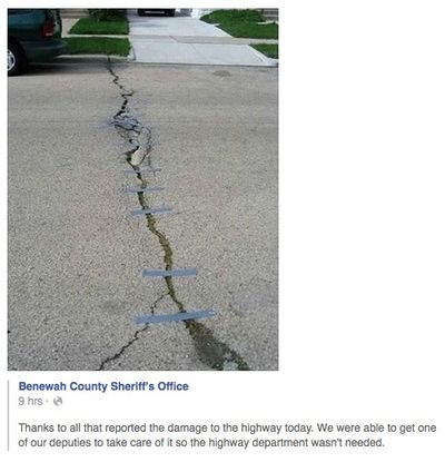 Screenshot from Benewah County Sheriff's Facebook page