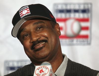 Jim Rice finally in Baseball Hall of Fame.  (Associated Press / The Spokesman-Review)