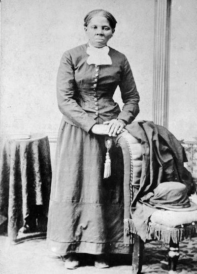 This image provided by the Library of Congress shows Harriet Tubman, between 1860 and 1875. A Treasury official said Wednesday, April 20, 2016, that Secretary Jacob Lew has decided to put Tubman on the $20 bill, making her the first woman on U.S. paper currency in 100 years. (H.B. Linsley/Library of Congress via AP) 