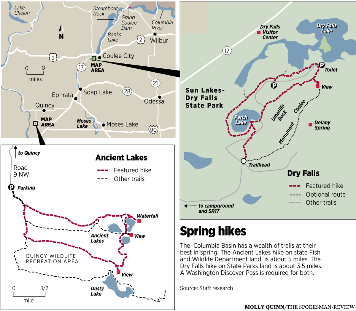 Columbia Plateau Trail - Fish Lake — Washington Trails Association