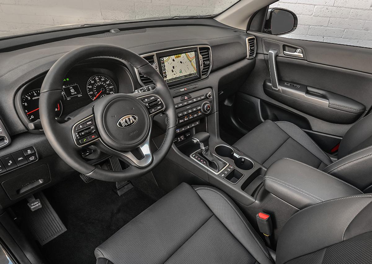 Kia sportage интерьер