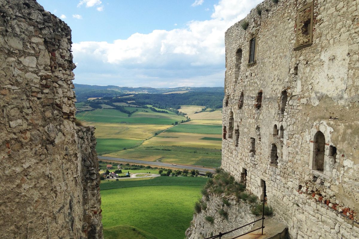 Spis Castle, a vast, 13th-century structure near Levoca, Slovakia, that is now a UNESCO World Heritage site, is the largest in Central Europe. (THE WASHINGTON POST / Erica Rosenberg/For the Washington Post)