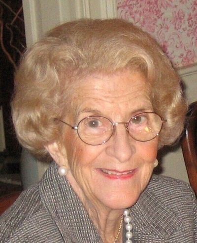 This undated photo provided by Mike Keating shows Nancy Keating. The charitable volunteer and matriarch of a large and powerful Cincinnati-area family that had deep ties to journalism, politics and banking, has died, Friday, Dec. 24, 2021.  (HONS)