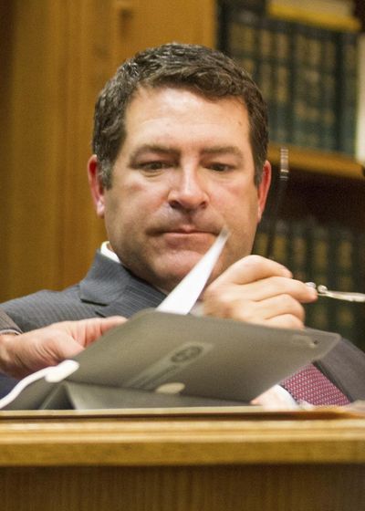 In this April 9, 2013, file photo, state Tennessee Sen. Mark Green participates in a Senate Judiciary Committee hearing in Nashville, Tenn. Green, President Donald Trump’s pick for Army secretary isnt fit to lead the service, a senator wounded in combat said Friday as scrutiny over the nomination intensified. Democrat Tammy Duckworth of Illinois, who lost her legs and partial use of her right arm during the Iraq war, said shes opposing Greens nomination over his insensitive remarks and attitudes toward LGBT Americans and Muslims. (Erik Schelzig / Associated Press)