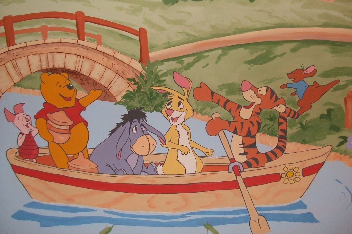 The “Winnie the Pooh” book series often depicted the bridge in Winnie’s adventures with his friends.  (Pixabay)