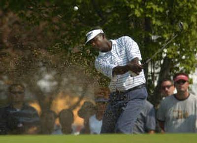 
Vijay Singh earned his 20th career victory and his third in a major tournament at the PGA Championship on Sunday.
 (Associated Press / The Spokesman-Review)