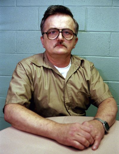 FILE - This July 1994 file photo shows Richard Lapointe at the MacDougall-Walker Correctional Institution in Suffield, Conn., where he is serving a life sentence for the 1987 murder and rape of Bernice Martin, the 88-year-old grandmother of his wife.  The state's second-highest court on Monday, Oct. 1, 2012, ordered a new trial for Lapointe, ruling that prosecutors suppressed evidence before his trial two decades earlier that may have supported his alibi. (Jim Michaud / Journal Inquirer)