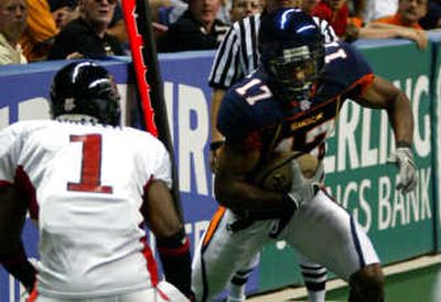 Anthony Brown has impressed Rob Keefe with his versatility, giving Spokane a threat at wide receiver and defensive end.
 (File / The Spokesman-Review)