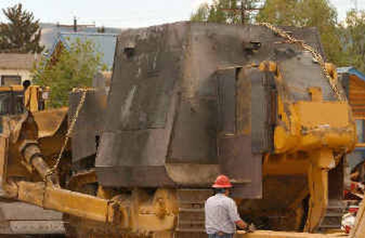 Armored bulldozer driver found dead inside The SpokesmanReview