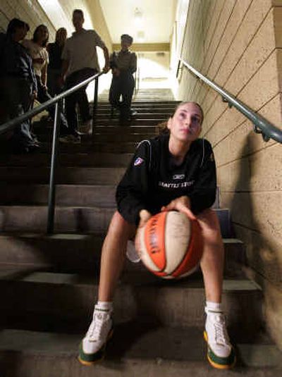 
Although she wanted the experience and enjoyed many facets of playing outside the United States, Sue Bird of the Seattle Storm won't rush to do it again. 
 (Associated Press / The Spokesman-Review)