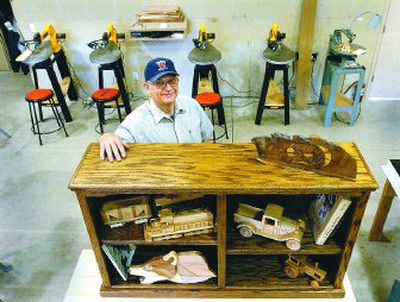 
Skip Gillespie, a former shop teacher and builder, owns the Coeur d'Alene School of Woodworking. There will be a free sharpening workshop Saturday at the school.
 (File / / The Spokesman-Review)