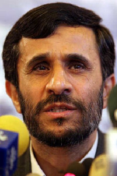 
Ahmadinejad
 (The Spokesman-Review)