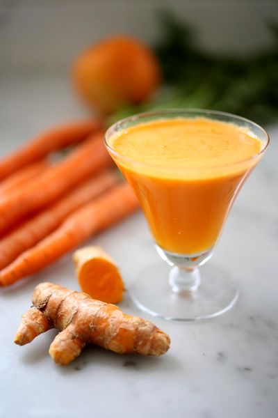 Tumeric Carrot Juice.  Photo by Sylvia Fountaine (Sylvia Fountaine / The Spokesman-Review)