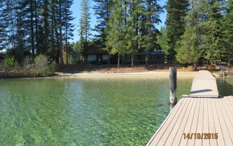 One of the 41 lake cabin sites at Priest Lake that the state of Idaho will put up for public auction this Saturday