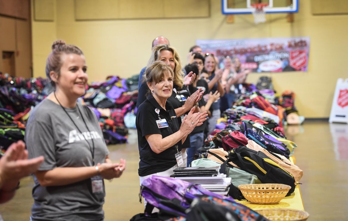The Salvation Army's 10th Annual Backpacks for Kids event Aug. 7