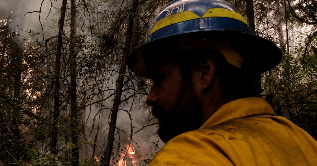 ‘Like a volcano erupted’: Inchelium residents working tirelessly to defend town from fast-moving blaze