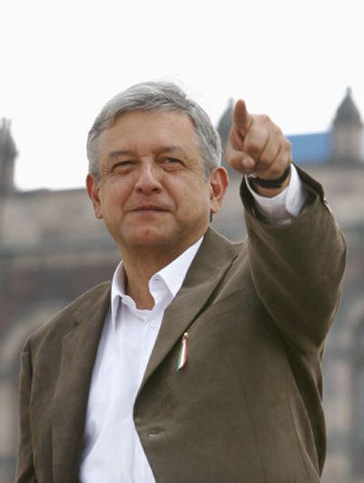 
Lopez Obrador
 (The Spokesman-Review)