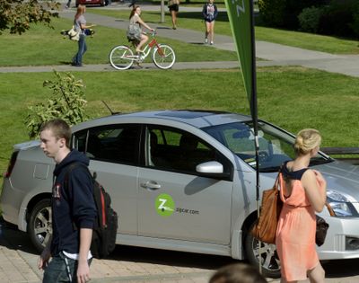 Zipcar brought its service to Gonzaga University’s campus last year. (File)