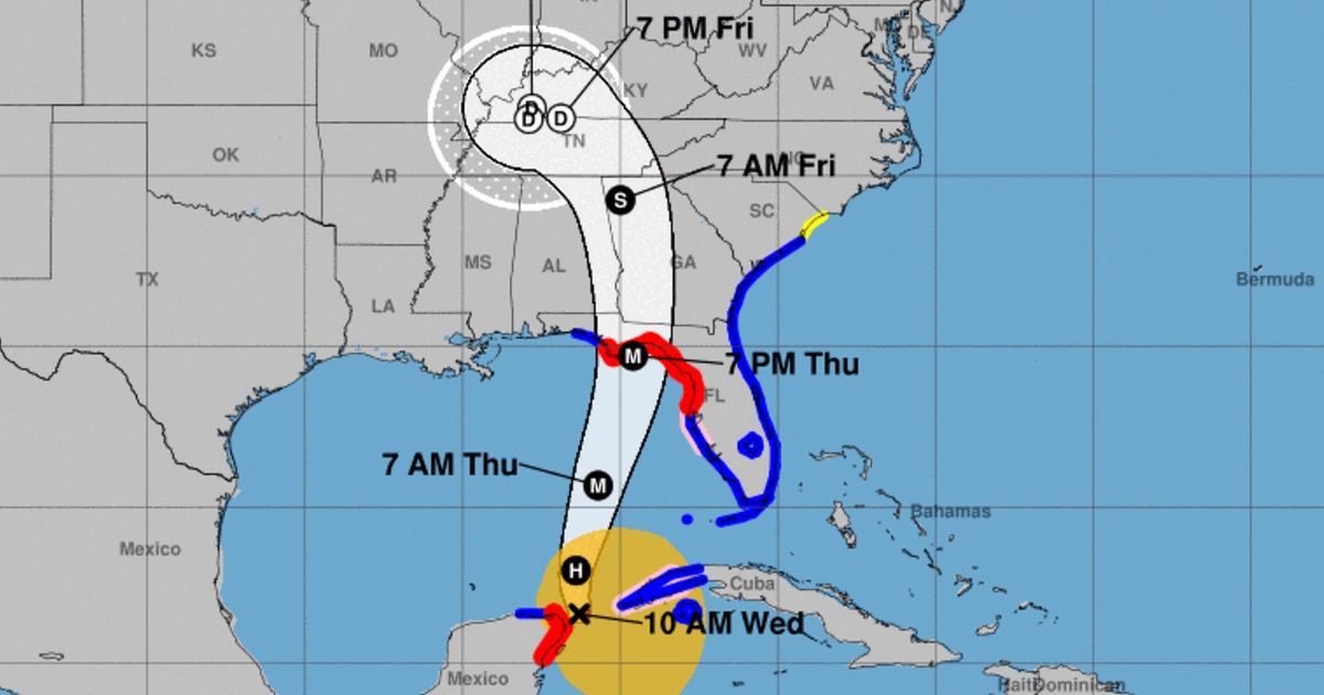 Hurricane Helene forms off Yucatan, targets Florida’s Gulf coast as