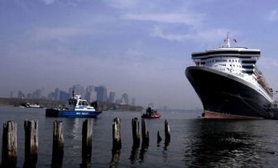 
Queen Mary 2, seen here at the Brooklyn Cruise Terminal, debuted in 2004. 
 (Associated Press / The Spokesman-Review)