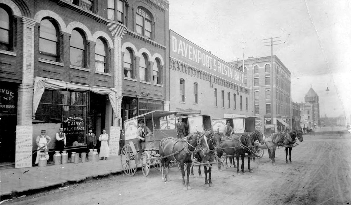 1890s: The Hazelwood dairy shop and Louis Davenport